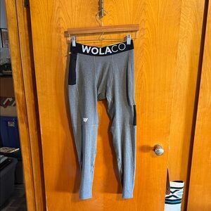 WOLACO Men's Stylish Gray Joggers